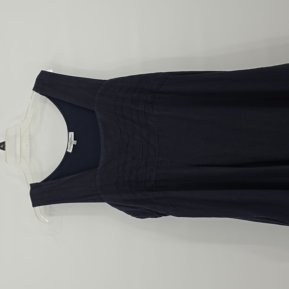 Charlotte & Louis Linen Blend Midi Dress Size 48=XL - Picture 2 of 7